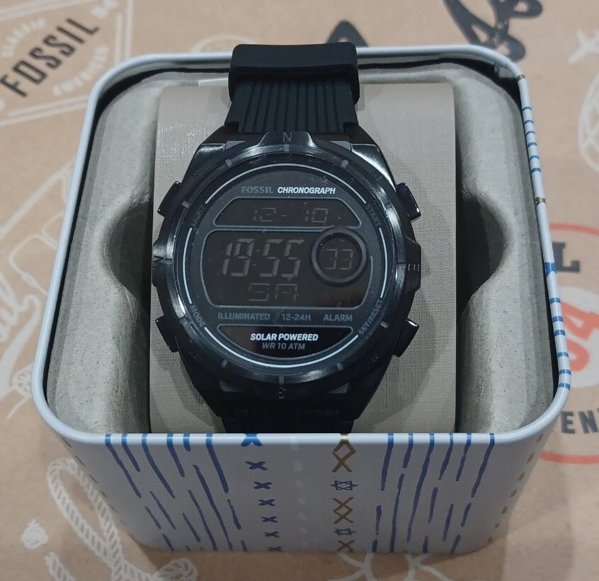 Fossil hotsell digital watches