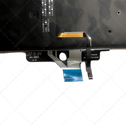 Teclado compatible para Dell Latitude 5420 7420 PK133IW2B24 OP7W6V TIPO 1 - Imagen 3 de 3