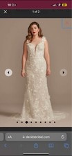 wedding dress size 4 pre owned