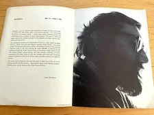 ANTONAKOS-RARE SIGNED DREAM PILLOWCASE IN BYRON GALLERY EXHIBIT BOOKLET 1964-VG+