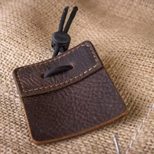 New Adjustable Archery Finger Tab Protector for Recurve Bows faux Leather Design