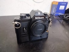 VTG Nikon EM 35mm SLR Film Camera Body w/ MD-E Moter Drive