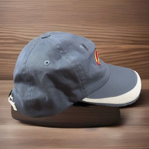JELLY BELLY Hat Adult OS Gray Embroidered Logo 100% Cotton Employee Baseball Cap - Picture 4 of 7