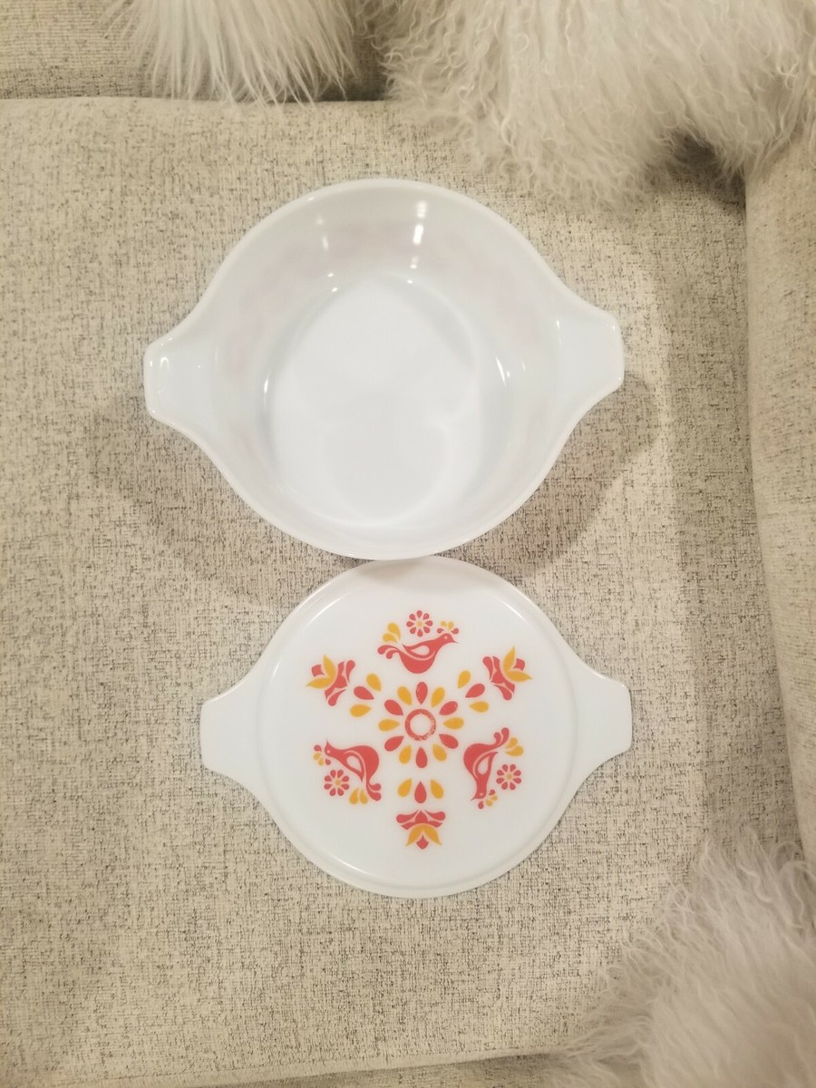 Vintage PYREX FRIENDSHIP 475-B 2 1/2 Quart CASSEROLE DISH