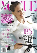 Vogue Magazine Sarah Jessica Parker Age Issue Jane Lynch Fanning Sisters 2011