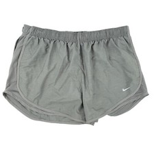 Nike Women's Size XL Tempo Brief Lined Running Shorts Gray CU8890-067 NWOT