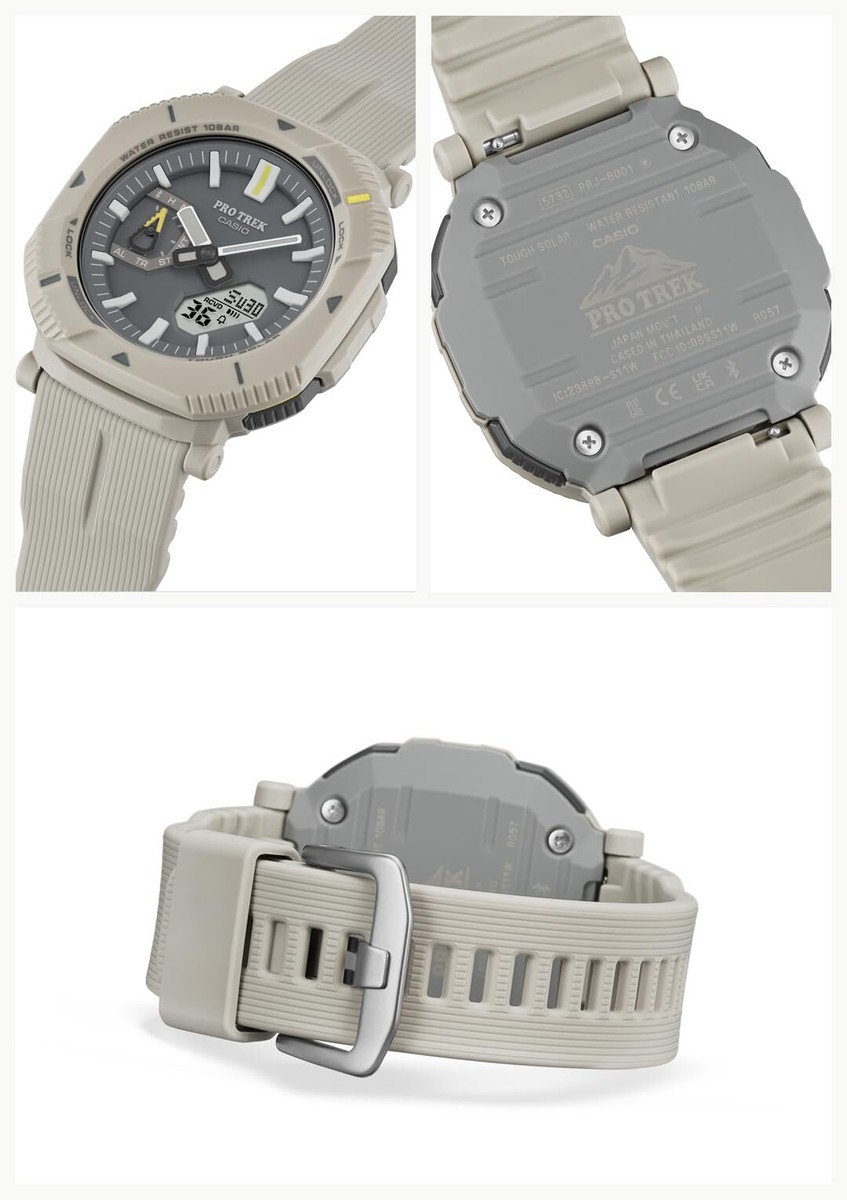 CASIO PRO TREK PRJ-B001-7JF Men Watch Hiker Line Solar Bluetooth
