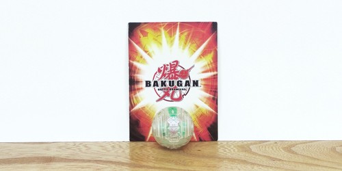 New BAKUGAN "BakuCrystal" Clear DUAL ELFIN 670G Spin Master/Sega Toys Rare - Picture 2 of 10