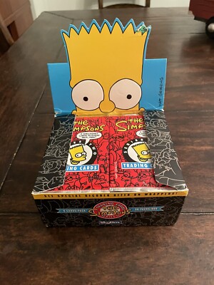 1) Sealed Pack 1994 Skybox Simpsons Series 2 With Rare Arty Art