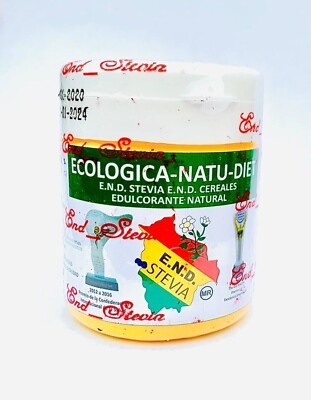 4 Pack Original Stevia Powder Sweetener Ecologica Natu Diet from Bolivia 80grs