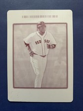 David ORTIZ🔥2009 Topps Ticket to Stardom Magenta Printing Plate #21 1/1 HOFer