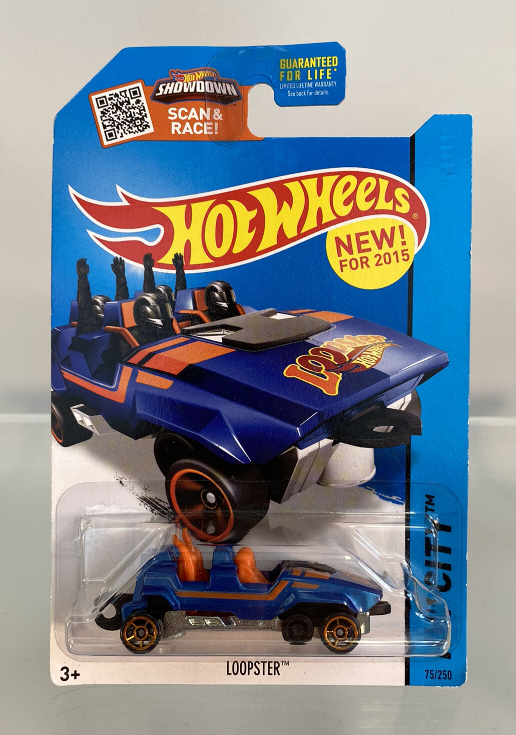 Hot Wheels City Loopster 2015 New Models Surf Patrol 75/250 Roller Coaster Car
