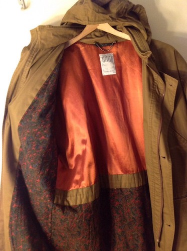 Men's 42L Brown Kenneth Barnard Trench Coat - Picture 9 of 12