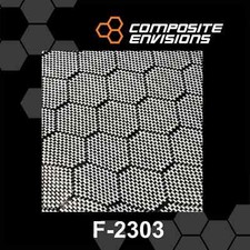 Carbon Fiber/Innegra Hybrid Fabric Honeycomb 3k 5.19oz/176gsm-Sample