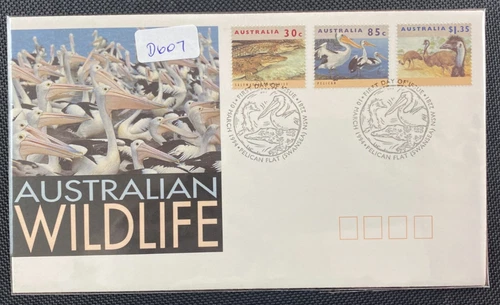 1994 Australian Wildlife FDC First Day Cover Pelican Flat (Swansea) FDI Postmark