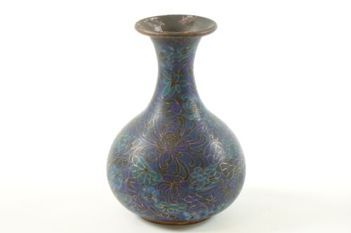 Antique Chinese Cloisonne Vase - Picture 1 of 3