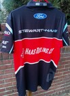 Cole Custer #41 HAASTOOLING.COM/SHR race day pit crew shirt - LARGE — photo 9