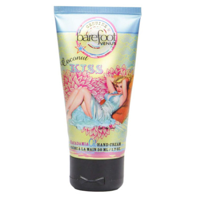 Barefoot Venus Coconut Kiss Macadamia Oil Moisturizing Hand Cream 1.7oz