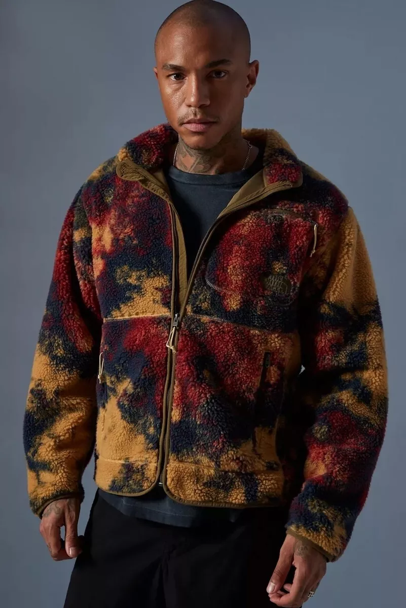 jacquard fleece jacket