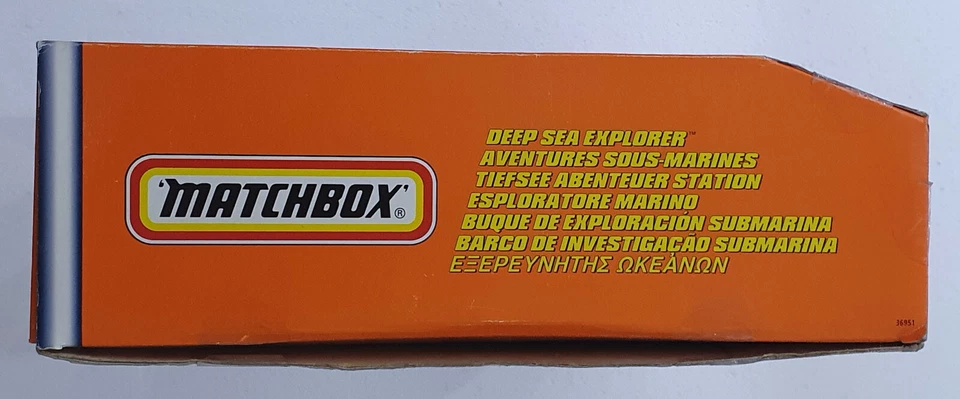 Vintage 1999 MATTEL MATCHBOX DEEP SEA EXPLORER Brand New..check fotos - Image 3 of 4