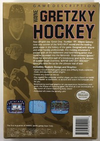 NINTENDO NES WAYNE GRETZKY HOCKEY BLACK JERSEY CIB COMPLETE RARE NICE CONDITION