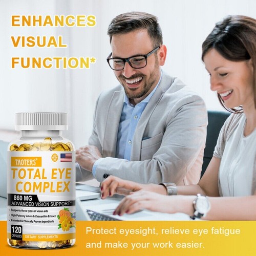 Eye Care Complex Lutein and Zeaxanthin, Supports three types of vision aids - Picture 6 of 12