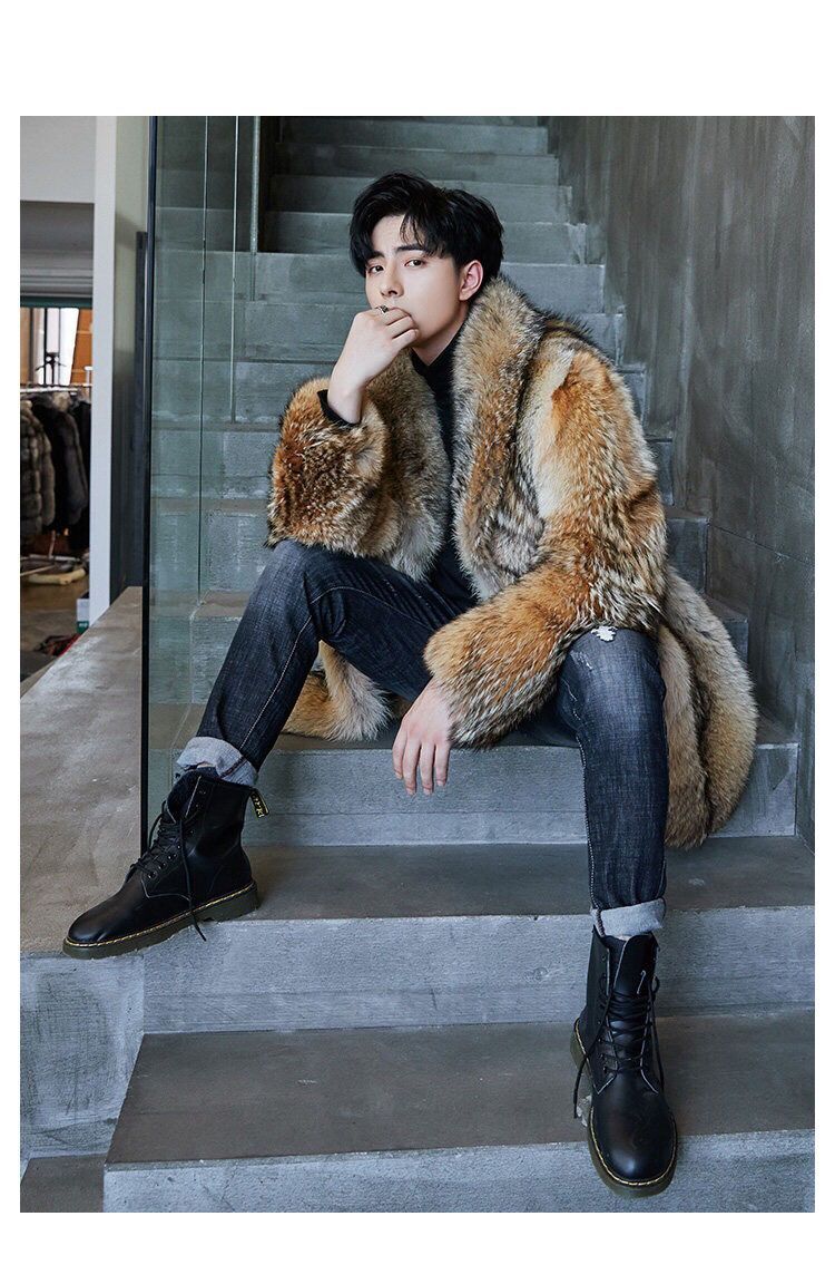 2024 Winter New Mid-length Fur Coat Fur All-in-one Coat Mink 2024 Winter New Mid-length Fur Coat Fur All-in-one Coat Mink