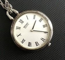 Seiko pendant pocket watch 1400-0800, Japan.
