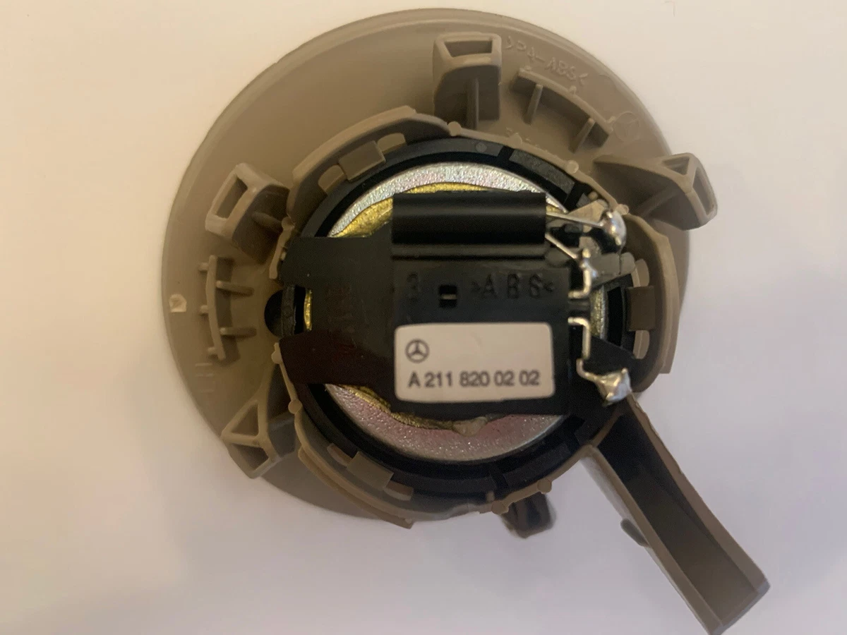 Mercedes A2118200202 Tweeter Speaker With Beige Cover OEM | eBay