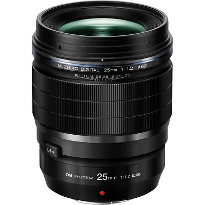 Neu OM System M.Zuiko Digital ED 25mm F1.2 PRO Lens
