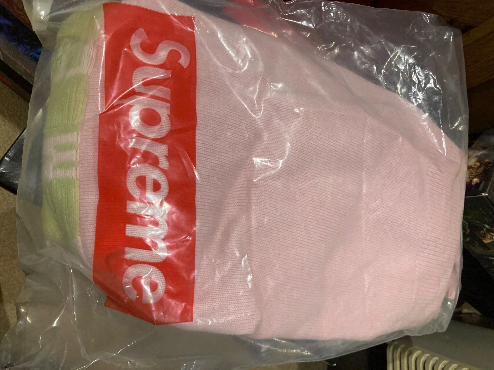 RARE pull logo Supreme Inside Out taille : L collection printemps/été