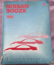 1990 Nissan 300ZX Factory Shop Service Manual NON-TURBO 3.0L V6