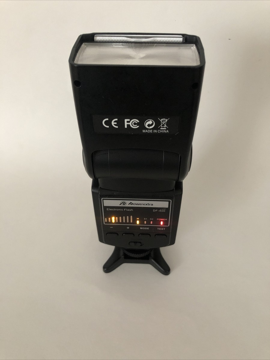 Powerextra DF-400 Camera Flash, Fits Canon, Nikon, Pentax