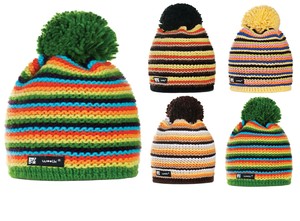 Unisex Kids Children Knitted Beanie Hat Hats Cap Winter Worm Girls Boys Bubble