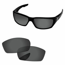 Lenslog Black Polarized Replacement Lenses For-Spy Optic Dirty Mo Sunglass