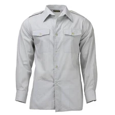 Original Austrian army classic shirts gray long sleeve lightweight uniform NEW