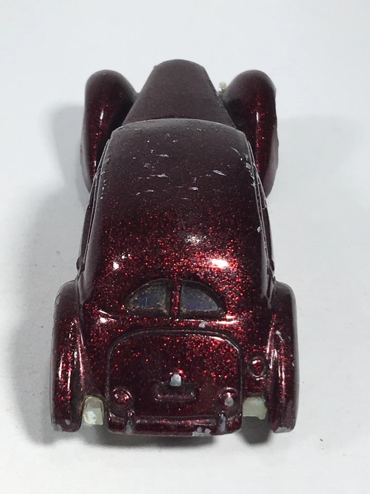 Hot Wheels 1936 '36 Cord Car Metalflake Burgundy Purple 1999 Malaysia HW Loose - Image 4 of 4