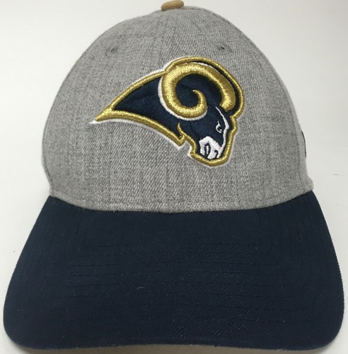 Los Angeles Rams Cap Mütze New Era grau/marine Small-Medium 2 Farben Canvas - Bild 2 von 6