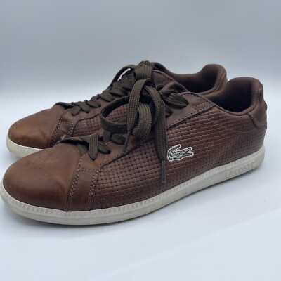 Lacoste Men's Graduate S1 W03 Leather Casual Shoes Size 9