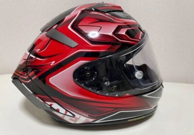 Shoei Full Face Motor cycle Helmet X-14 fourteen AERODYNE TC-1