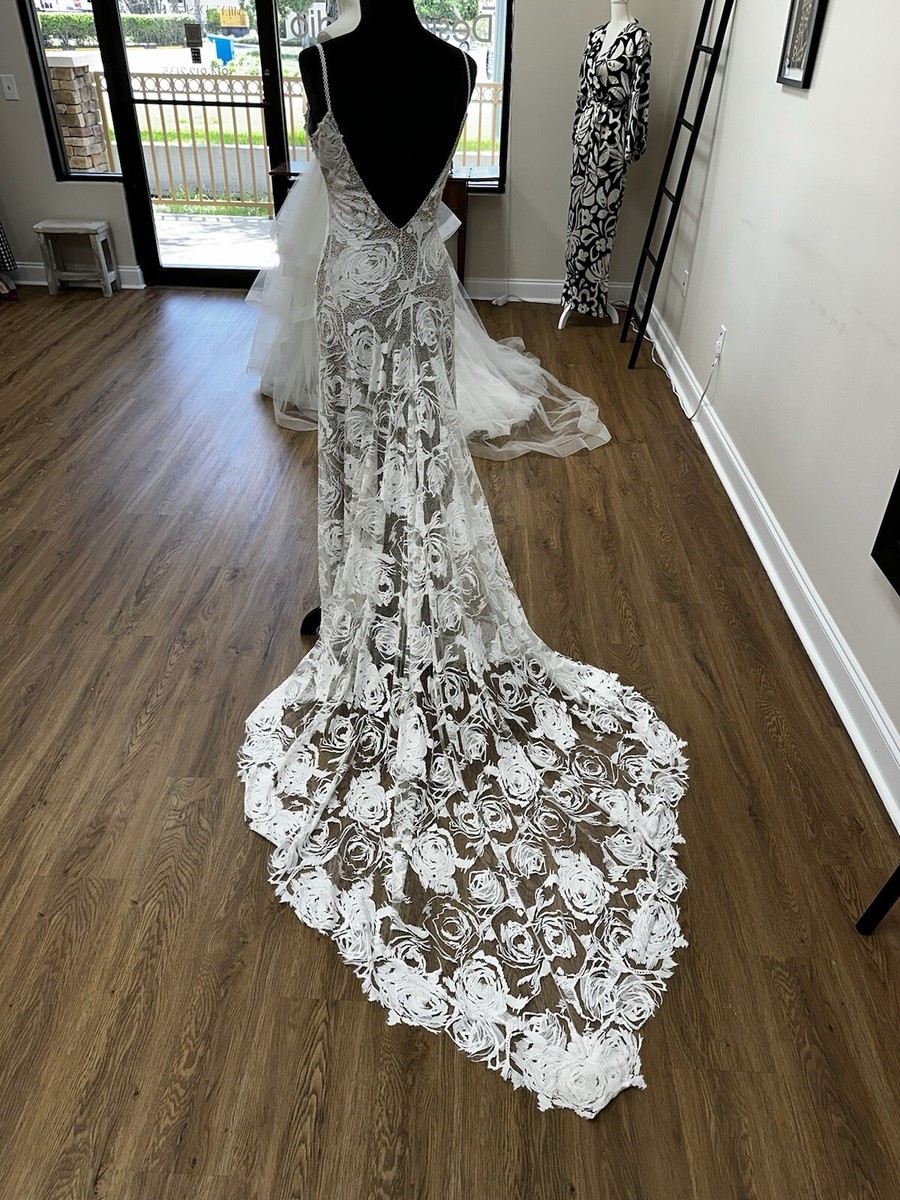 Grace Loves Lace, "Rosa" in Ivory with Ivory underlay, Size Small | eBay