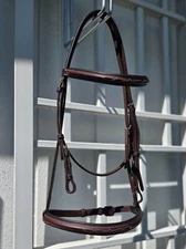 Rodrigo Fancy Stitched Full Size Tack Bundle: Bridle, Reins and Martingale