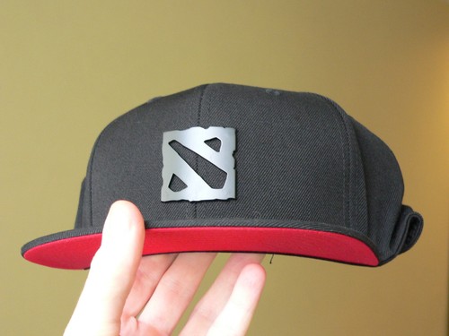 Dota 2 Metal Logo Cap Snapback Baseball Cap Hat Gift Valve Official DoTA - Picture 2 of 9