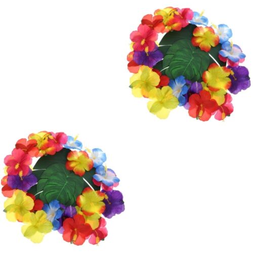  2 Sets Simulation Tropical Leaves Beach Party Table Decor Banquet Decorate - Afbeelding 1 van 12