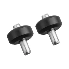 For Tineco Vacuum Cleaner Parts Replacement Wheels in Black and Silver