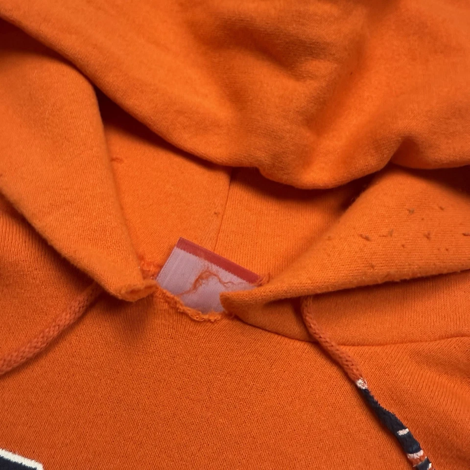 芝加哥熊队复古连帽衫 XL 重型 Y2K 标志 90 年代中途岛怪物 — 第 4/4 张图片