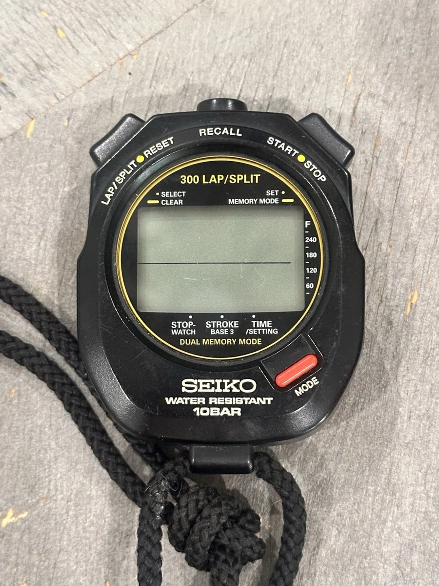 Seiko Fitness Stopwatches for sale - eBay