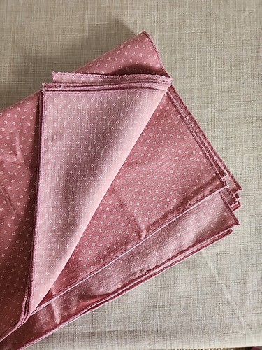 Set Of Seven (7) Vintage Cloth Napkins Country Kitchen Cottage Core Grandma Chic - Picture 4 of 4