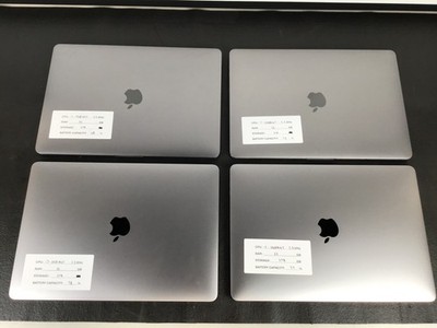 Lot of 4 Apple MacBook Pro 13  a2251 Gray i7-1068NG7 2.3 GHz 32GB RAM 2TB NVMe ~