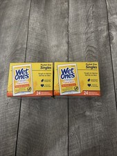 Wet Ones Hand Wipes Singles, Tropical Splash, 24 Ct - Pack of 2